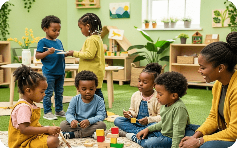 Bright Explorers - children learning